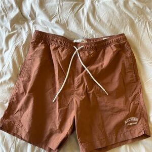 PacSun Men's Brown Swim Shorts